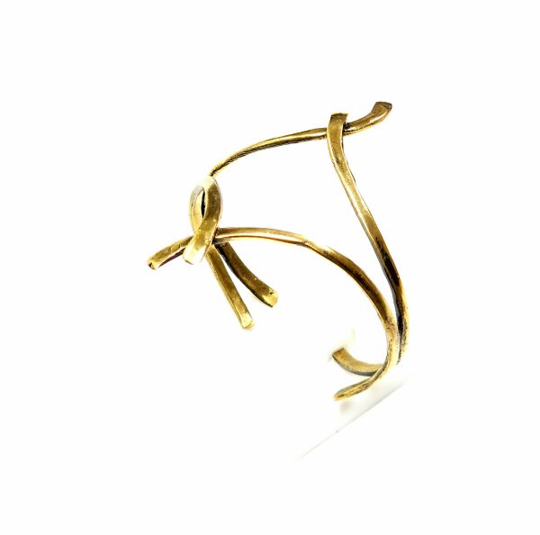 Hand Made Brass Bracelet Plated in Vintage Bronze - SKU# BRN-2051 - Image 2