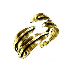 Hand Made Brass Bracelet Plated in Vintage Bronze - SKU# BRN-2066