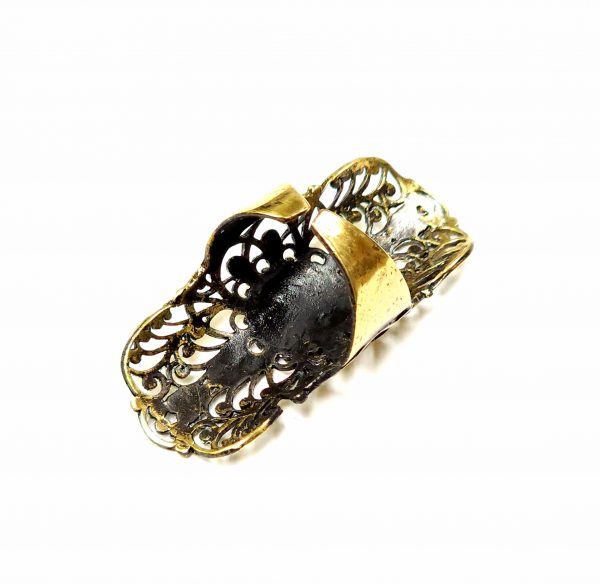 Hand Made Brass Ring Plated in Vintage Bronze - SKU# BRN-3005 - Image 5