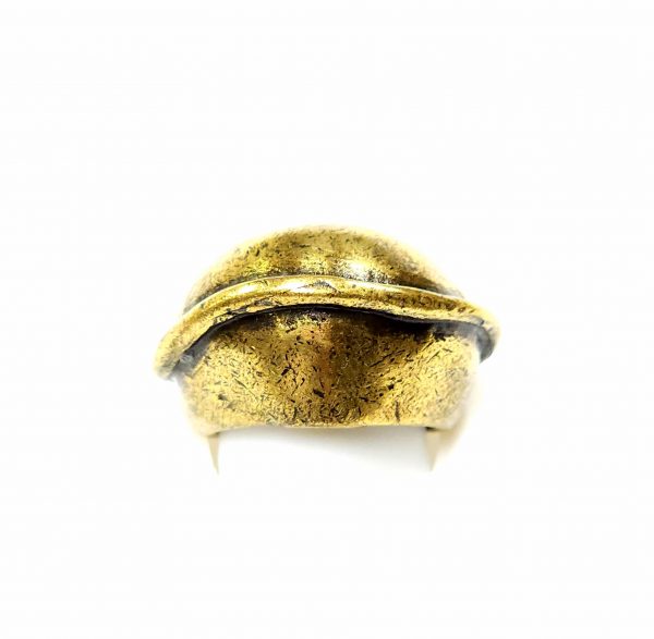 Hand Made Brass Ring Plated in Vintage Bronze - SKU# BRN-3006