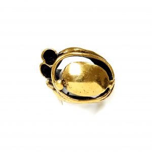 Hand Made Brass Ring Plated in Vintage Bronze - SKU# BRN-3008