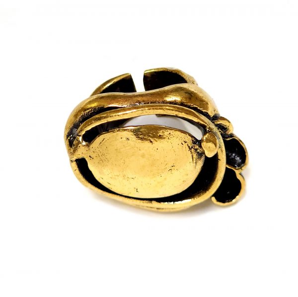 Hand Made Brass Ring Plated in Vintage Bronze - SKU# BRN-3008 - Image 6