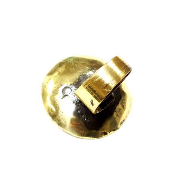 Hand Made Brass Ring Plated in Vintage Bronze - SKU# BRN-3014 - Image 6