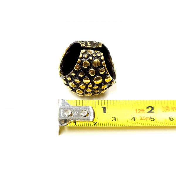 Hand Made Brass Ring Plated in Vintage Bronze - SKU# BRN-3017 - Image 2