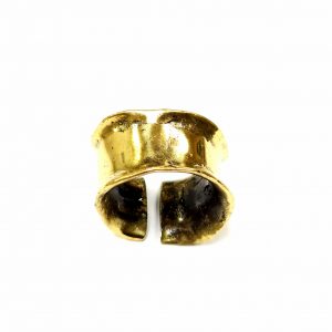 Hand Made Brass Ring Plated in Vintage Bronze - SKU# BRN-3035