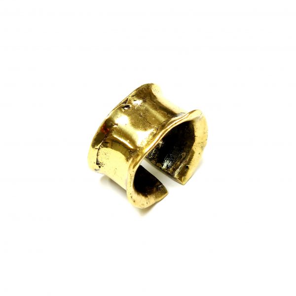 Hand Made Brass Ring Plated in Vintage Bronze - SKU# BRN-3035 - Image 4