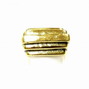 Hand Made Brass Ring Plated in Vintage Bronze - SKU# BRN-3045