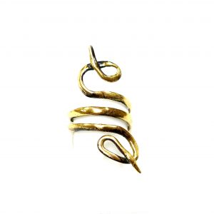 Hand Made Brass Ring Plated in Vintage Bronze - SKU# BRN-3048