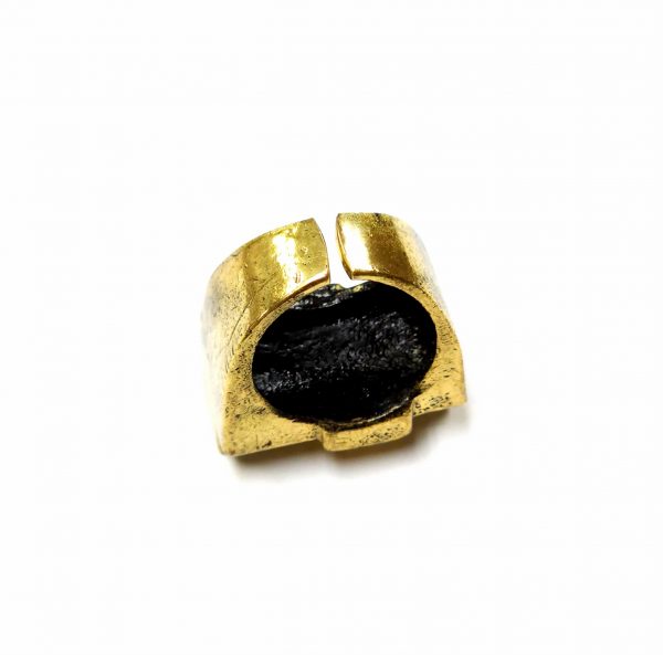 Hand Made Brass Ring Plated in Vintage Bronze - SKU# BRN-3052 - Image 4