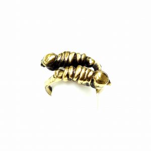 Hand Made Brass Ring Plated in Vintage Bronze - SKU# BRN-3056