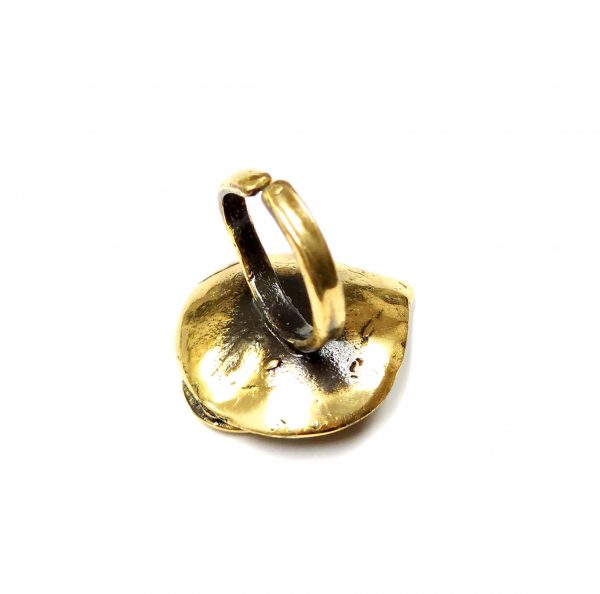 Hand Made Brass Ring Plated in Vintage Bronze - SKU# BRN-3069 - Image 6