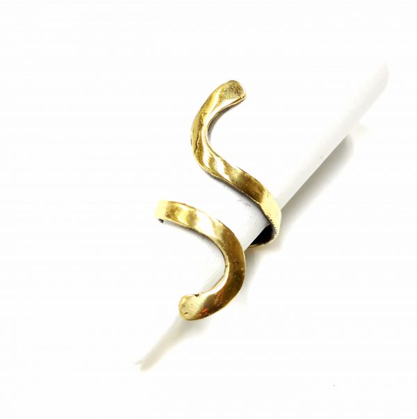 Hand Made Brass Ring Plated in Vintage Bronze - SKU# BRN-3073 - Image 6