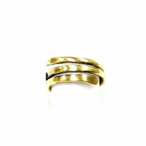 Hand Made Brass Ring Plated in Vintage Bronze - SKU# BRN-3087
