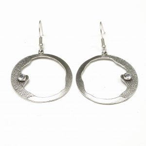 Hand Made Pewter Earrings - SKU# NE-1057
