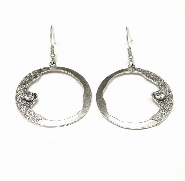 Hand Made Pewter Earrings - SKU# NE-1057