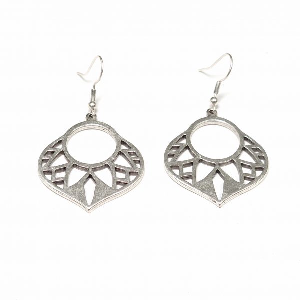 Hand Made Pewter Earrings - SKU# NE-1058