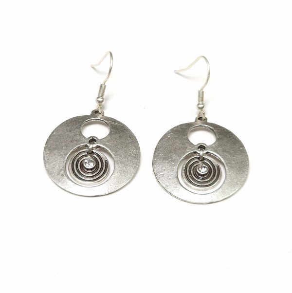 Hand Made Pewter Earrings - SKU# NE-1065