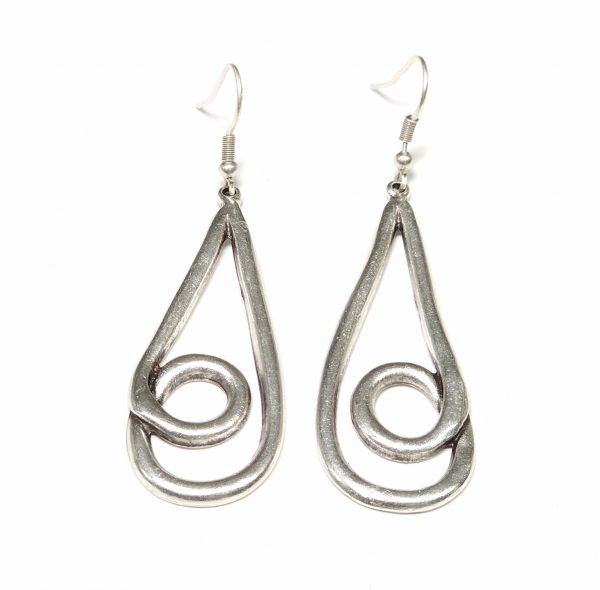 Hand Made Pewter Earrings - SKU# NE-1075