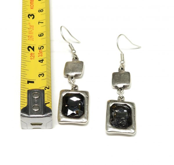 Hand Made Pewter Earrings - SKU# NE-1087 G - Image 2