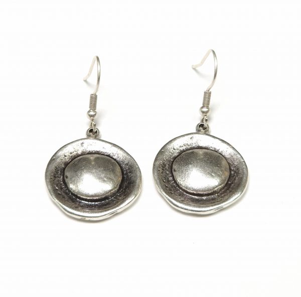Hand Made Pewter Earrings - SKU# NE-1099