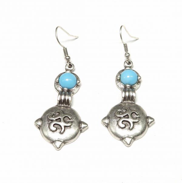 Hand Made Pewter Earrings - SKU# NE-1142