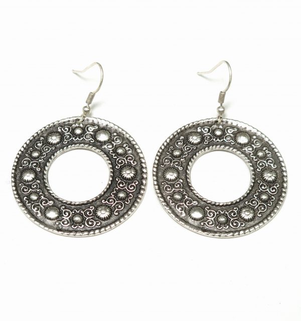 Hand Made Pewter Earrings - SKU# NE-1166