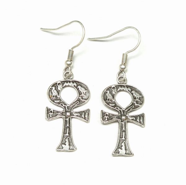 Hand Made Pewter Earrings - SKU# NE-1232