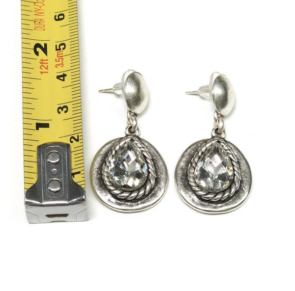 Hand Made Pewter Earrings - SKU# NE-1259 - Image 2