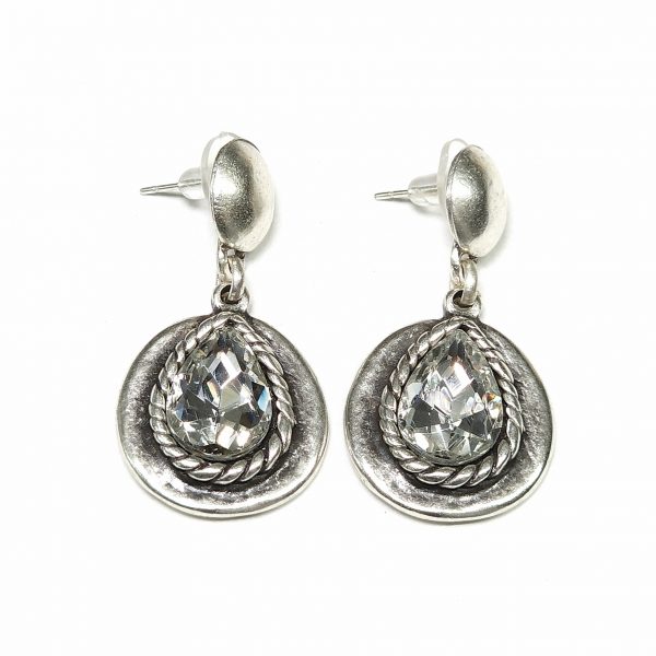 Hand Made Pewter Earrings - SKU# NE-1259