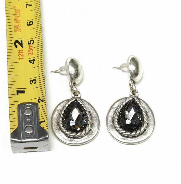 Hand Made Pewter Earrings - SKU# NE-1263 - Image 2