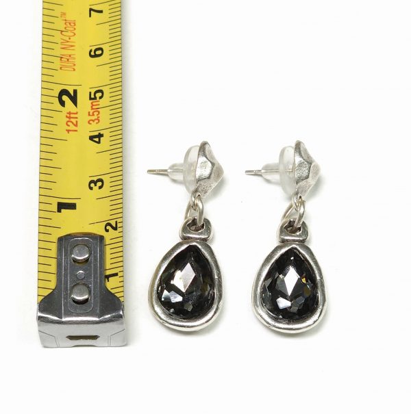Hand Made Pewter Earrings - SKU# NE-1268 - Image 2