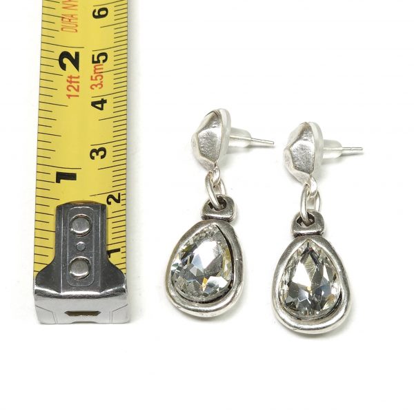 Hand Made Pewter Earrings - SKU# NE-1269 - Image 2