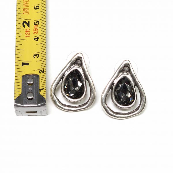 Hand Made Pewter Earrings - SKU# NE-1272 - Image 2