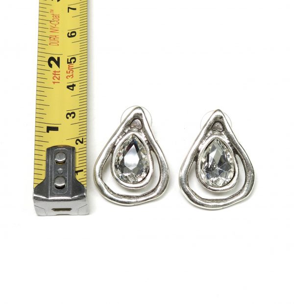 Hand Made Pewter Earrings - SKU# NE-1273 - Image 2