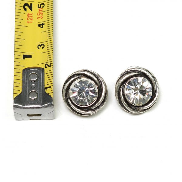 Hand Made Pewter Earrings - SKU# NE-1281 - Image 2