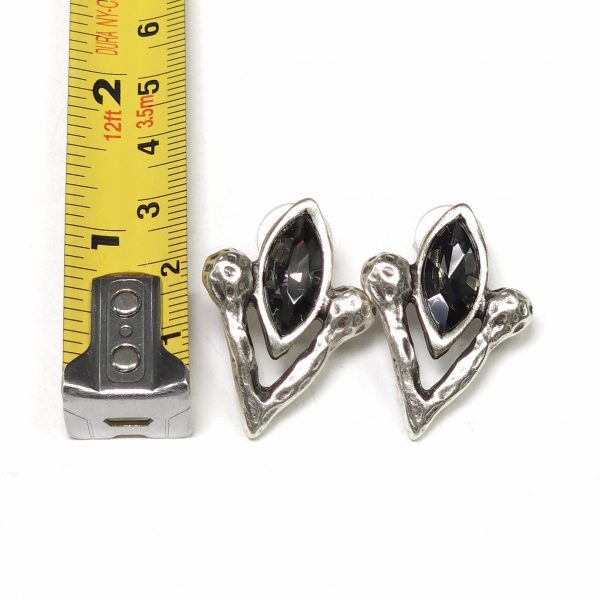 Hand Made Pewter Earrings - SKU# NE-1283 - Image 2