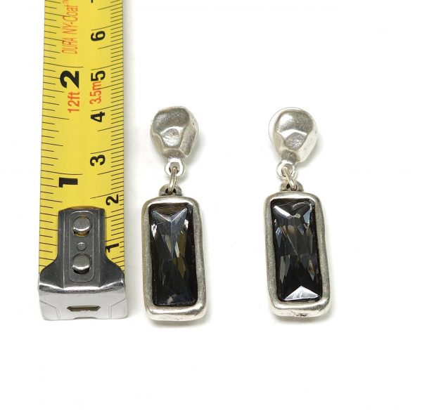 Hand Made Pewter Earrings - SKU# NE-1289 - Image 2