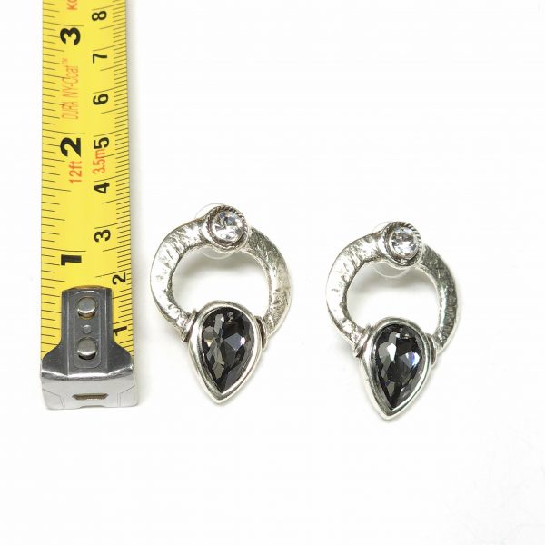Hand Made Pewter Earrings - SKU# NE-1293 - Image 2
