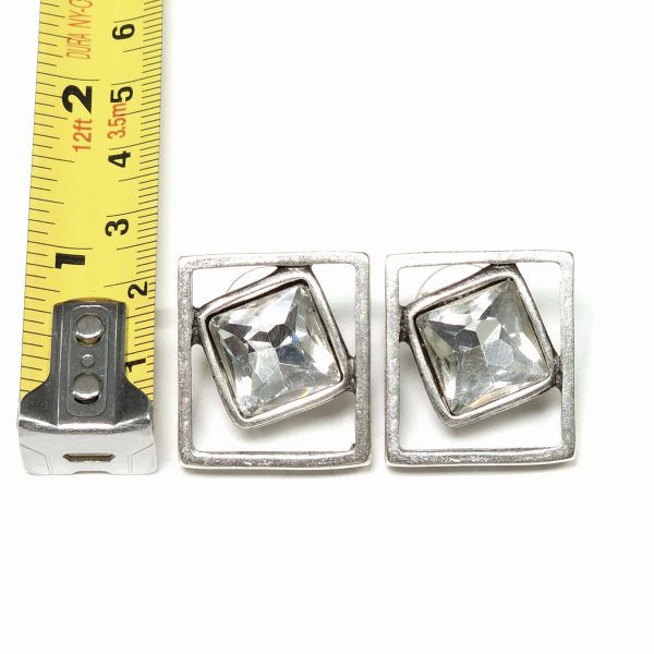 Hand Made Pewter Earrings - SKU# NE-1297 - Image 2