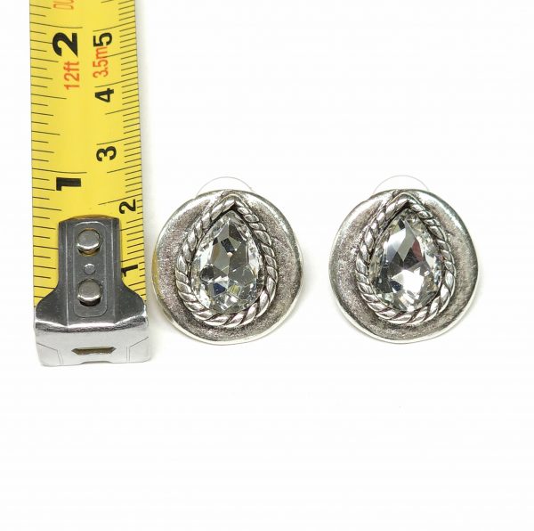 Hand Made Pewter Earrings - SKU# NE-1311 - Image 2
