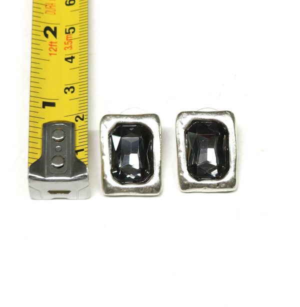Hand Made Pewter Earrings - SKU# NE-1322 - Image 2