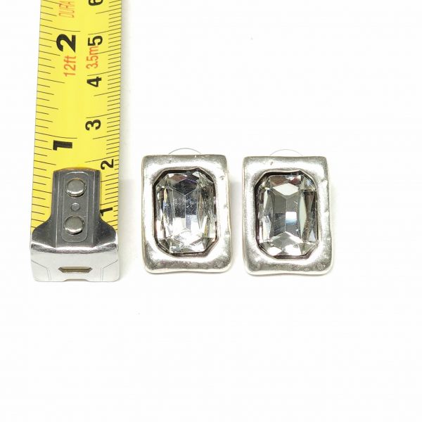 Hand Made Pewter Earrings - SKU# NE-1323 - Image 2