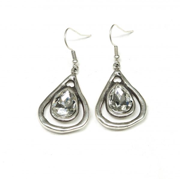 Hand Made Pewter Earrings - SKU# NE-1338