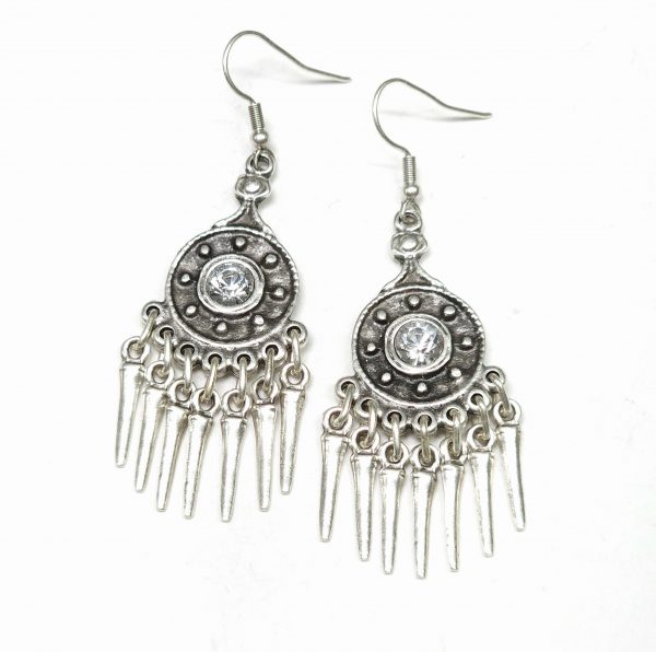 Hand Made Pewter Earrings - SKU# NE-1386