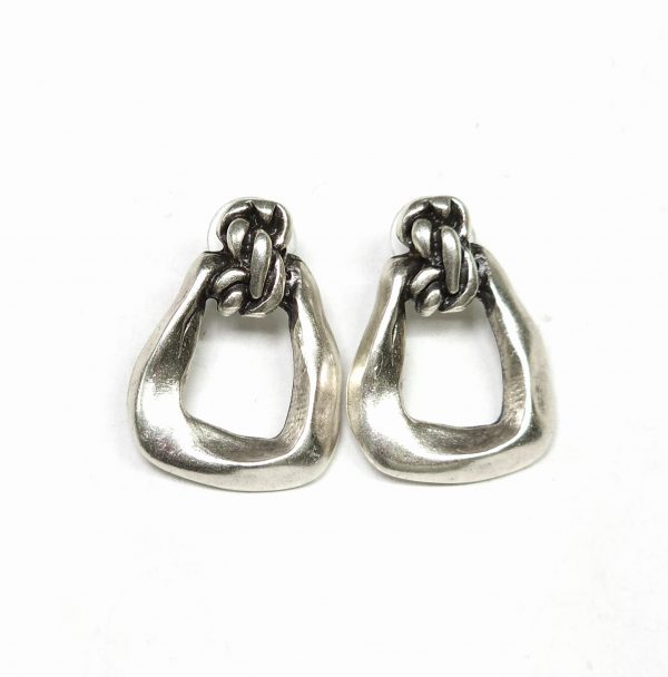 Hand Made Pewter Earrings - SKU# NE-1417