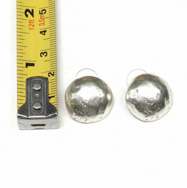 Hand Made Pewter Earrings - SKU# NE-1421 - Image 2