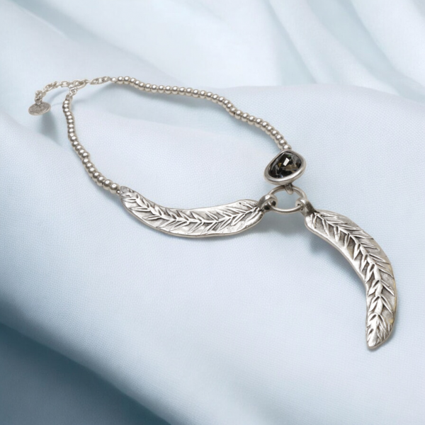Hand Made Pewter Necklace -SKU# 1556-75G - Image 6