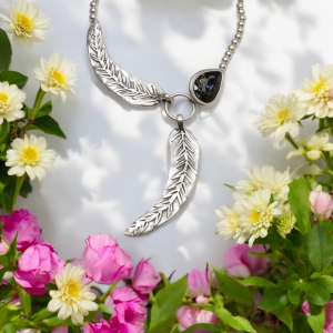 Hand Made Pewter Necklace -SKU# 1556-75G