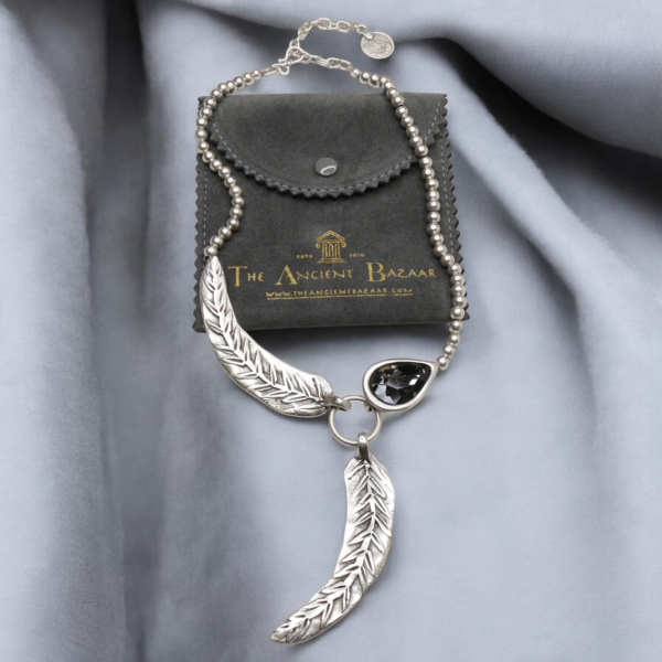 Hand Made Pewter Necklace -SKU# 1556-75G - Image 2