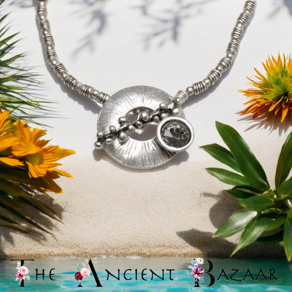 Hand Made Pewter Necklace - SKU# 1543-11